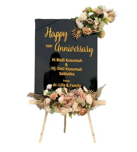 Papan Bunga Akrilik Baamang